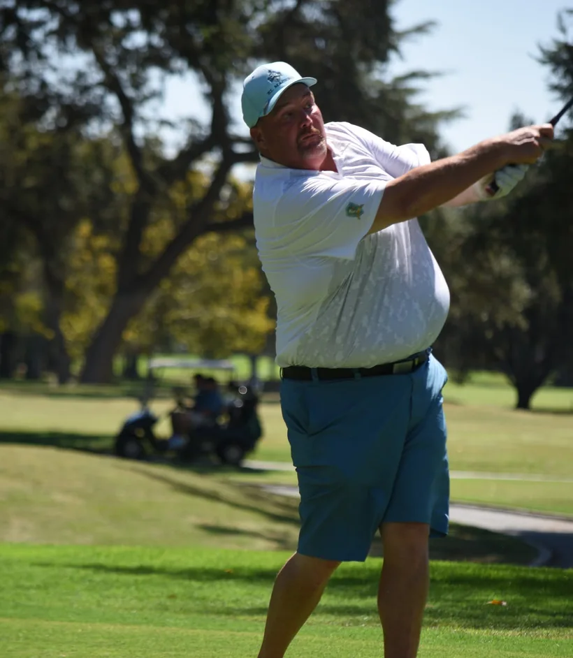 Jeremy Brooks at the Jeremy Brooks Memorial Golf Tournament