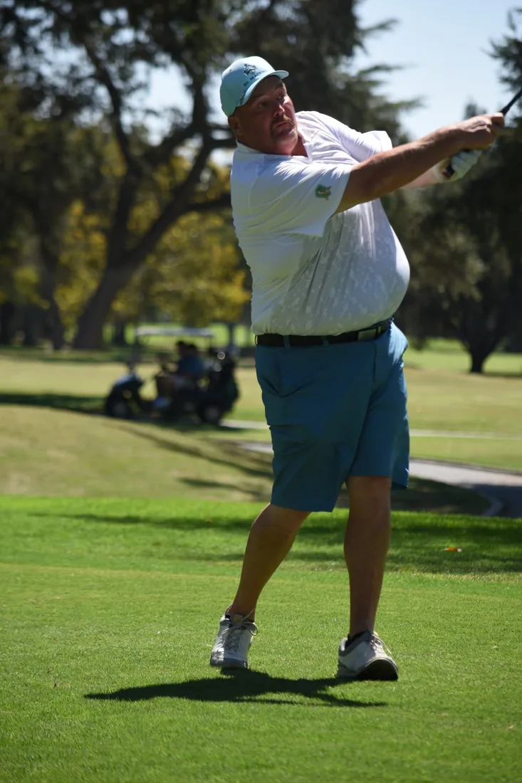 Teeing off